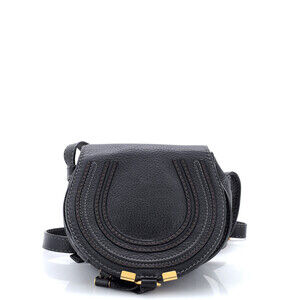 Chloe Mini Marcie Crossbody Bag Leather